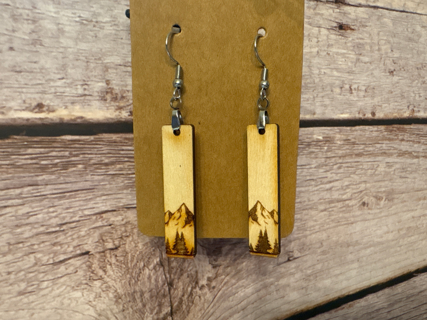 Mountain Bar Earrings