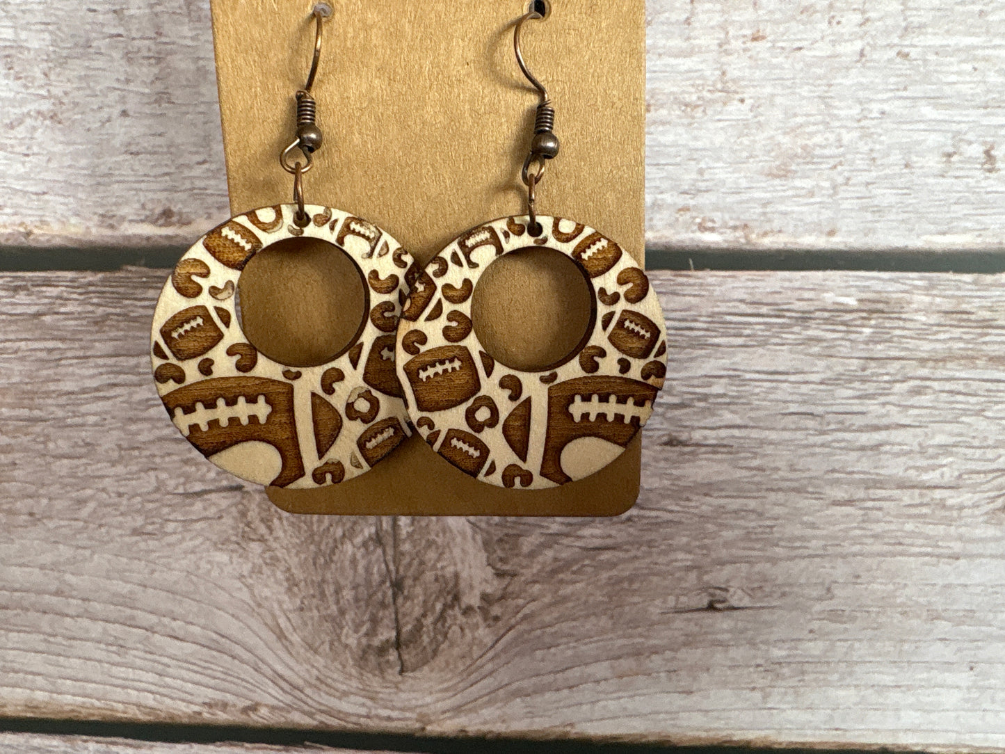 Football Earrings