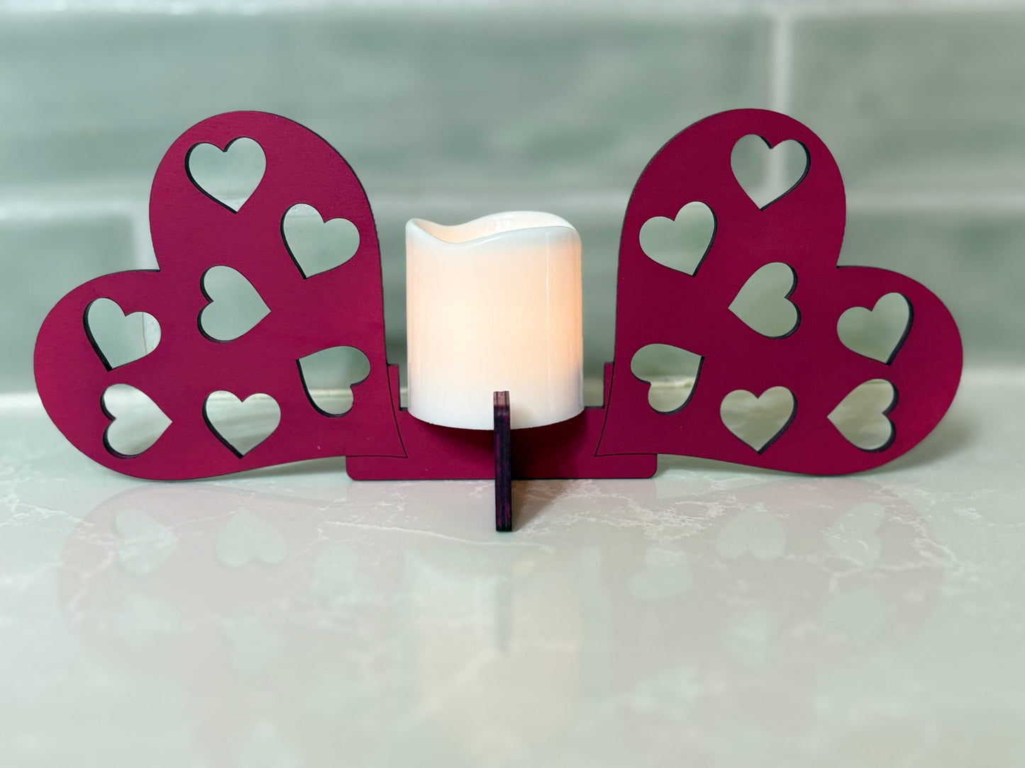 Heart Votive Candle Holders