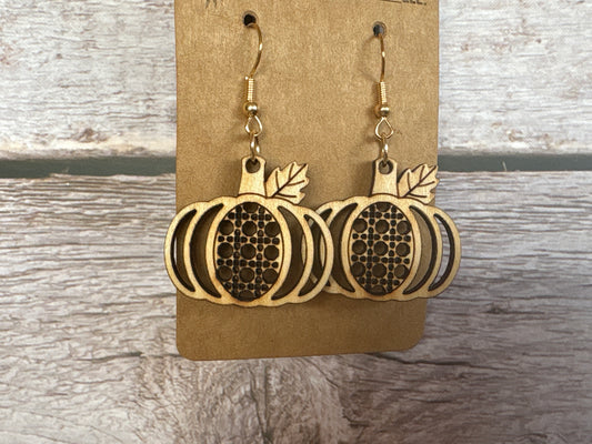 Pumpkin Earrings