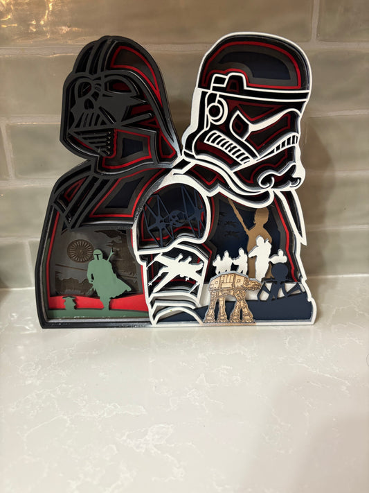 Vader Trooper Shelf Sitter