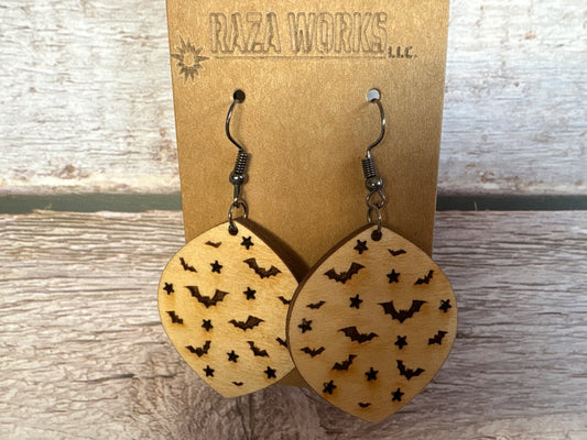 Flying Bats Earrings
