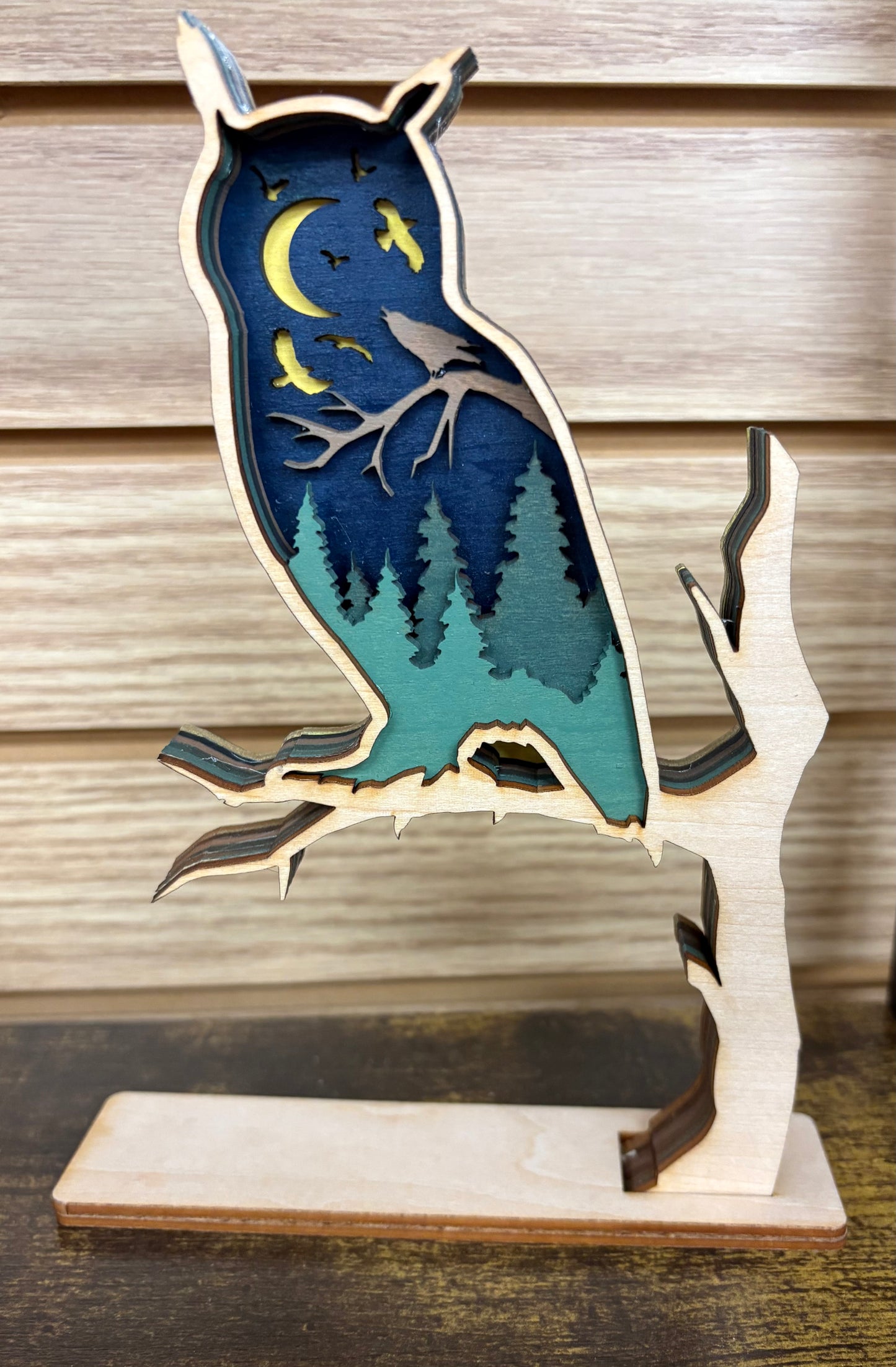 Owl Silhouette Design