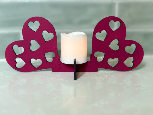 Heart Votive Candle Holders