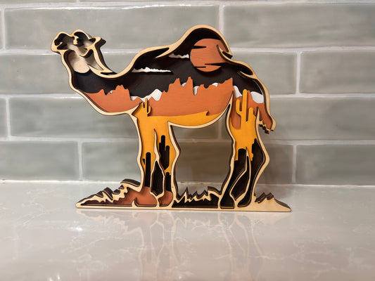 camel-standee